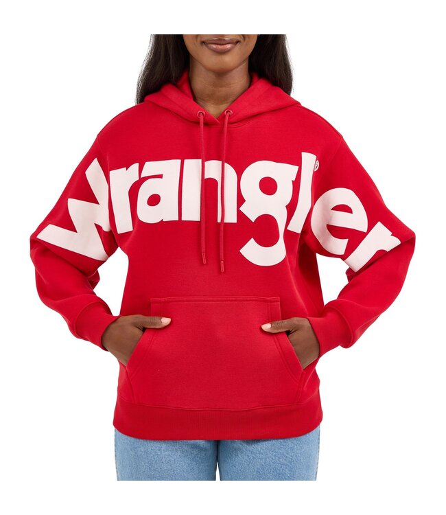 1123716050 West Ladies Hoodie Red