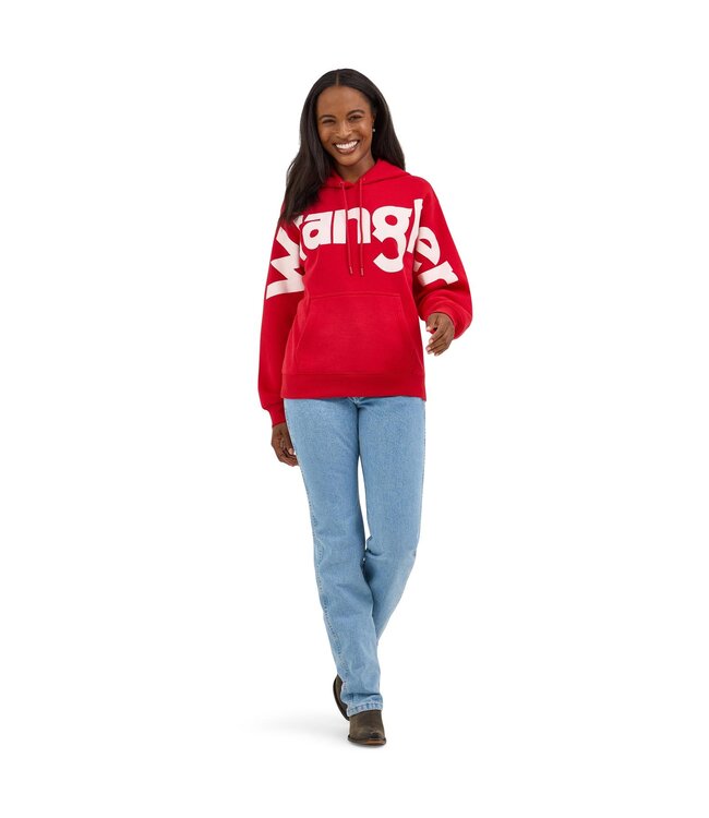 1123716050 West Ladies Hoodie Red