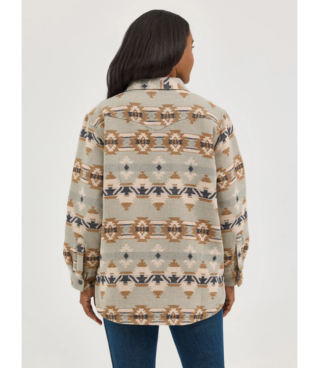 112368299 Quilt Lined Jacquard Shacket