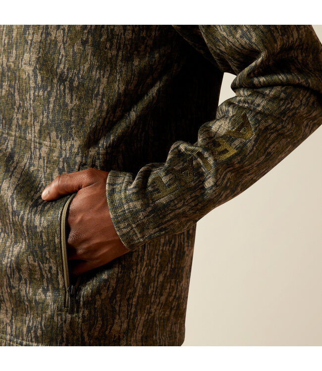 10062622 MNS CALDWELL 1/4 ZIP GRNTB