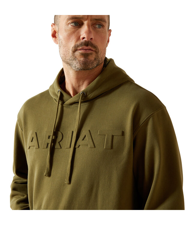 10062501 MNS ARIAT EMBOSSED LOGO HOOD WINTER