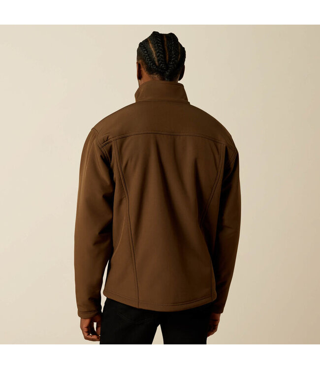 10062618 Vernon Sherpa 2.0 Jacket Dark Brown