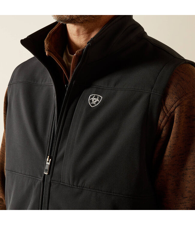 10062600 Vernon Softshell Vest Black