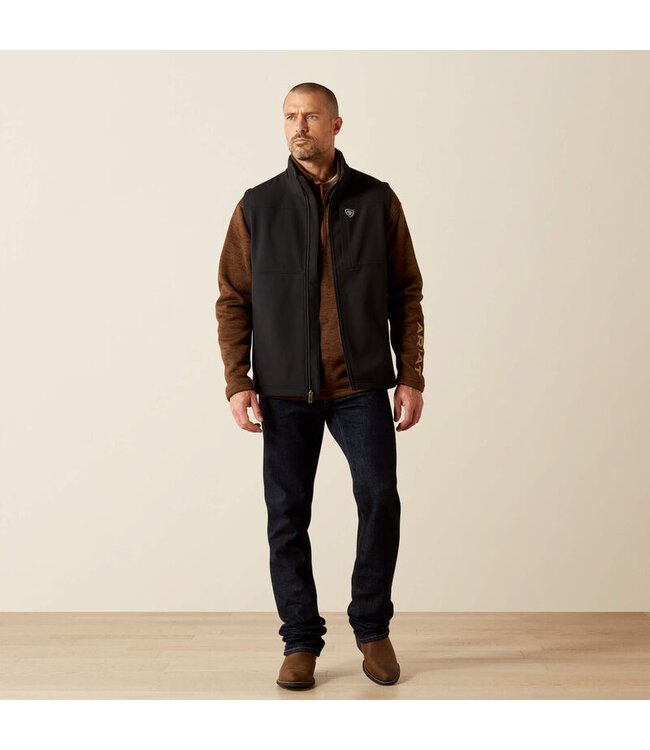 10062600 Vernon Softshell Vest Black