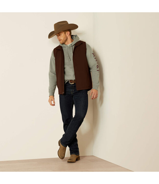 10062509 Pioneer Stretchshell Vest Brown