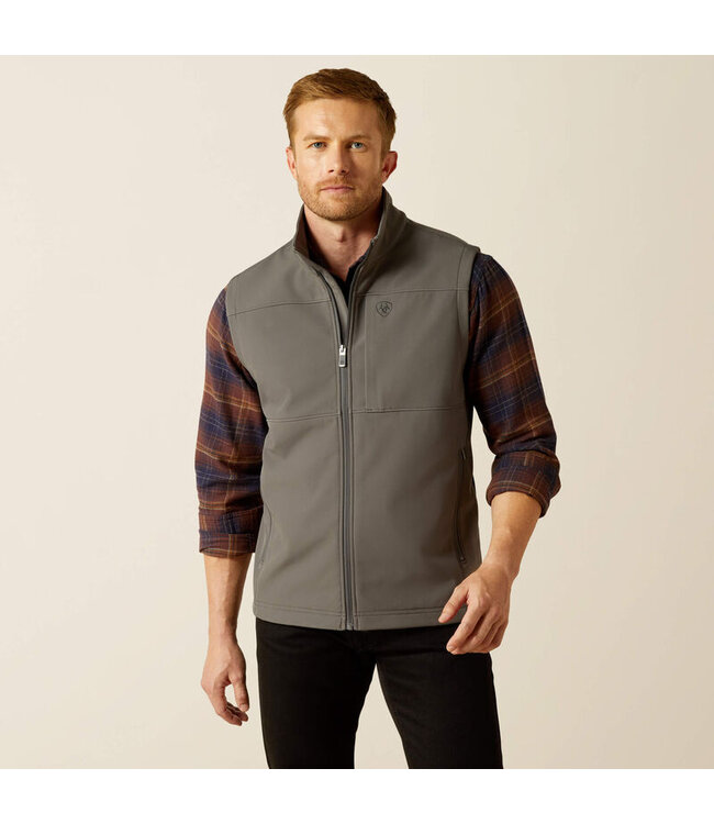 10062362 Vernon Softshell Vest Grey