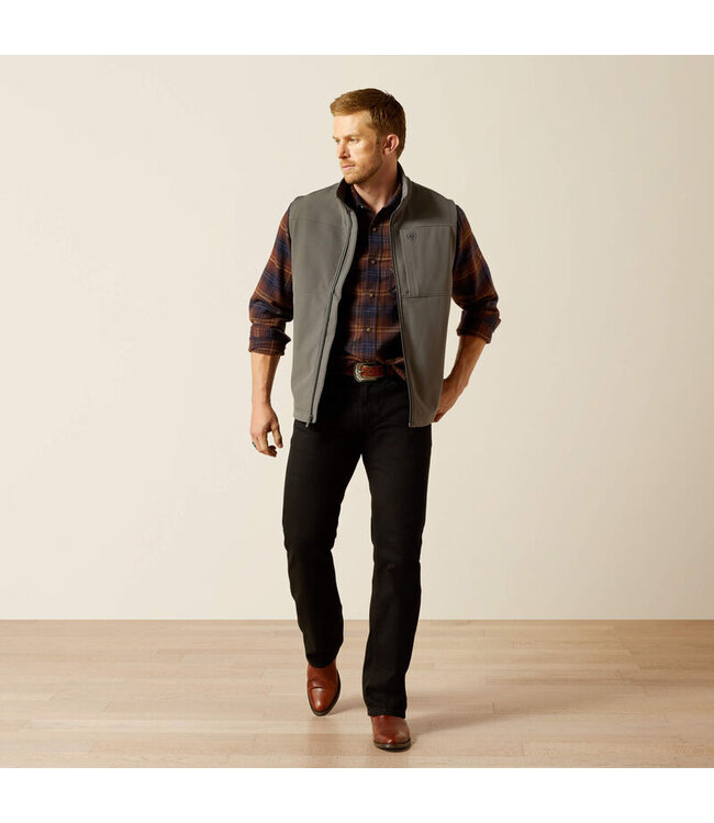 10062362 Vernon Softshell Vest Grey