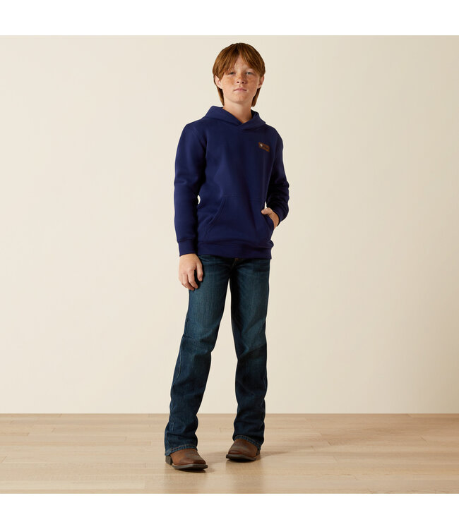 10062464 Boys Woodshop Stack Hood Navy