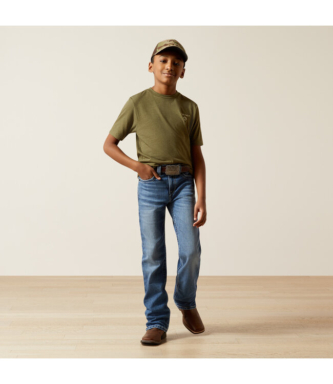 10062410 Boys Roped Diamond Tee