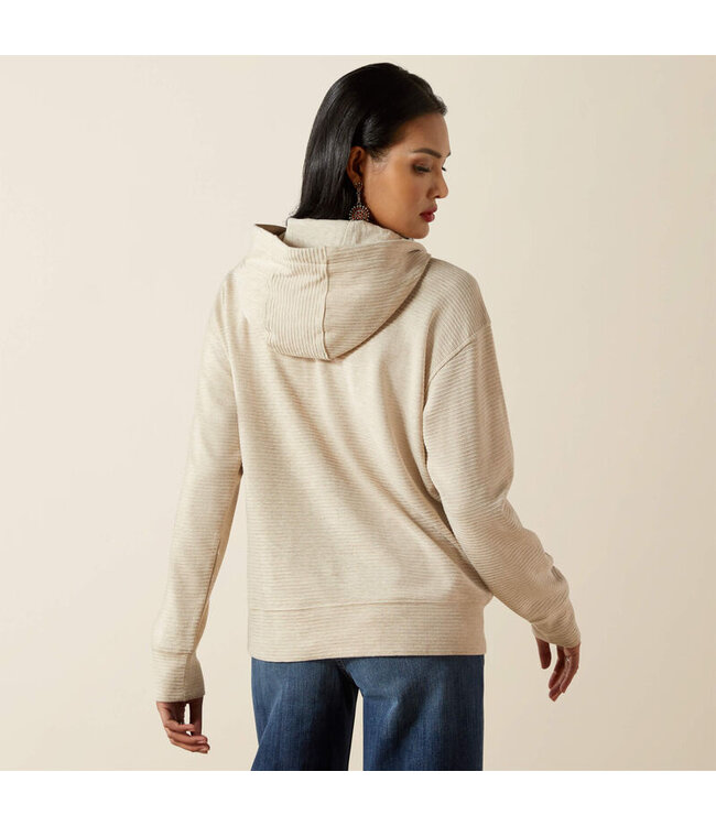 10062800 WMS Ottoman Hood Oatmeal Heather