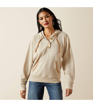 Ariat Intl 10062800 WMS Ottoman Hood Oatmeal Heather