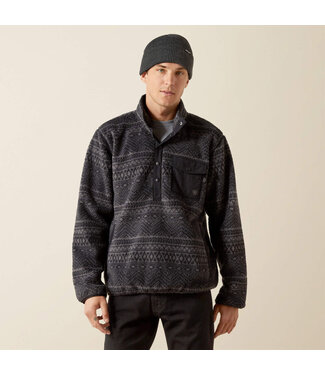 Ariat Intl 10062490 MNS POLAR BEAR PULLOVER CHARCOAL