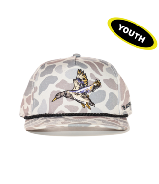 Burlebo DIVING MALLARD CAP - CLASSIC DEER CAMO YOUTH