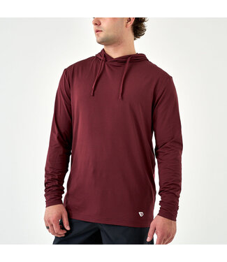 Burlebo Performance Hoodie Maroon