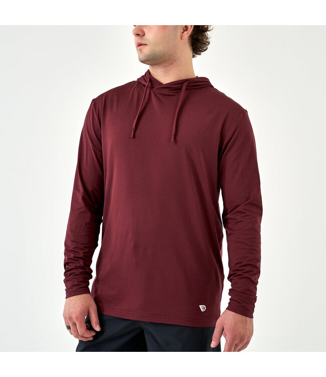 Performance Hoodie Maroon