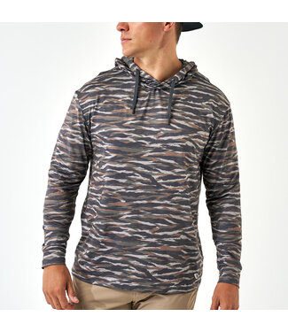 Burlebo PERFORMANCE HOODIE TIGER STRIPE CAMO WETLAND