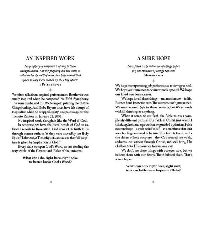 Right Here, Right Now Devotions For Men