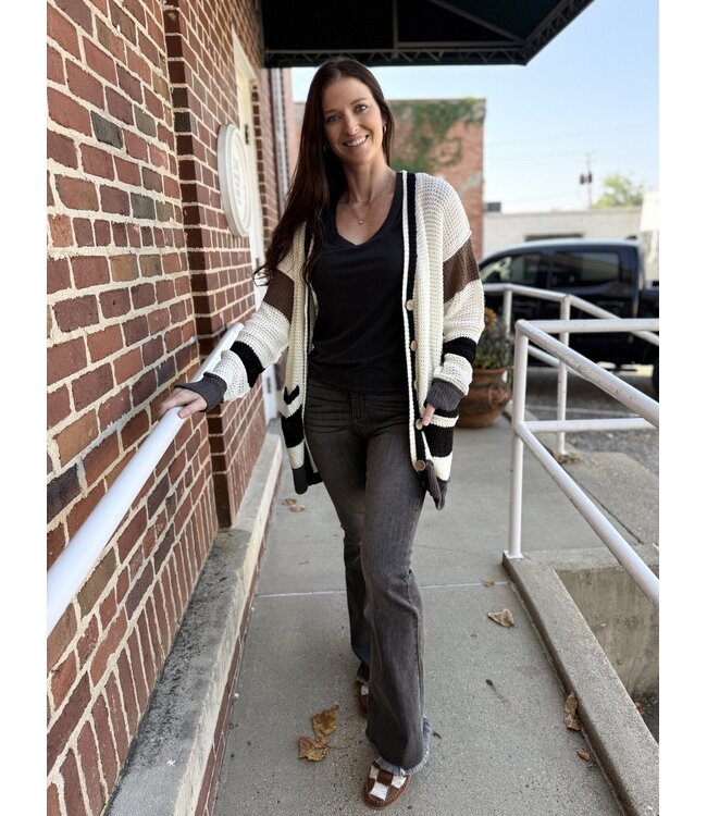 High Rise Flare Jeans P12743