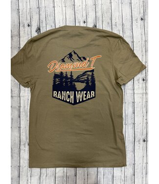 Diamond T Outfitters DTO Mountains Short Sleeve Tee 111944