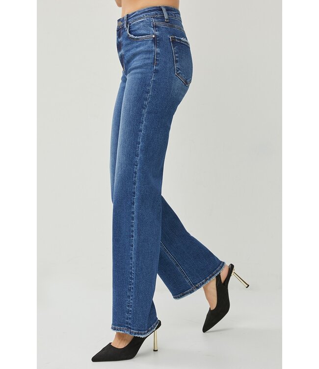 Dark High Rise Straight Jeans RDP5542