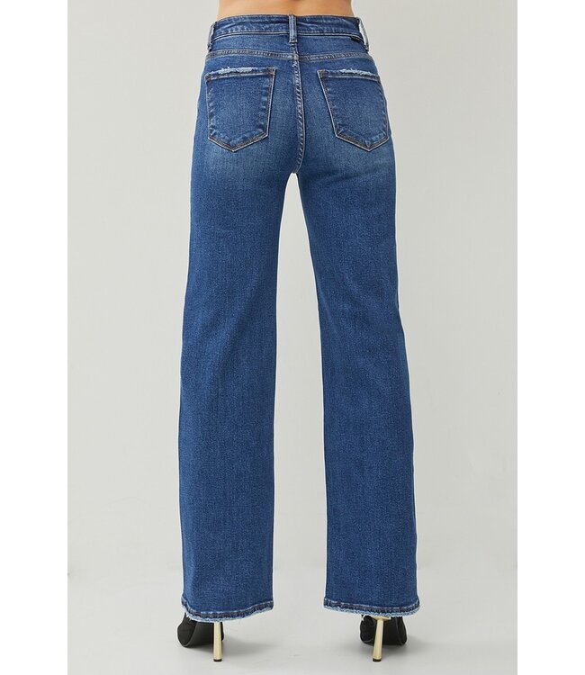 Dark High Rise Straight Jeans RDP5542