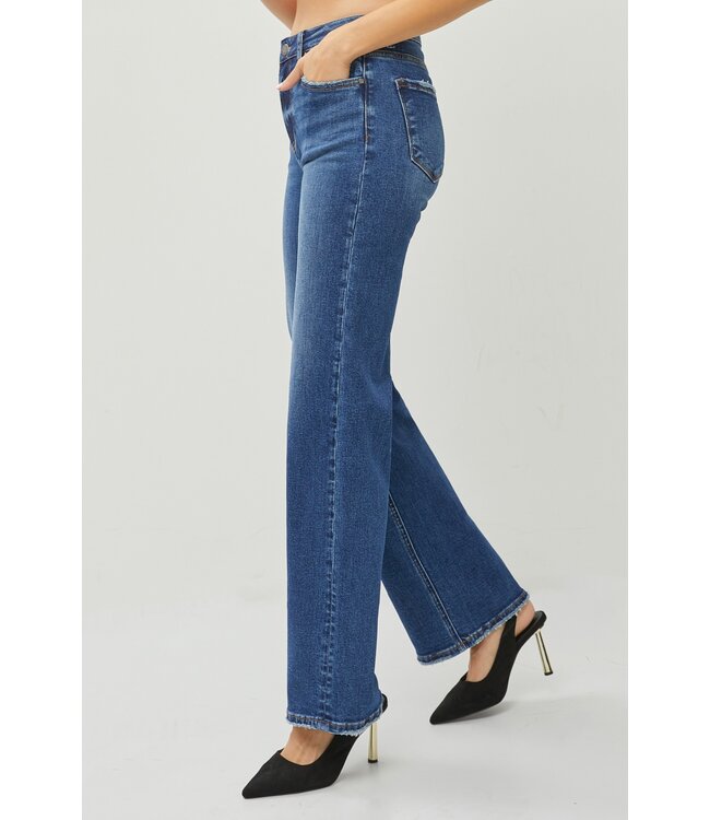 Dark High Rise Straight Jeans RDP5542