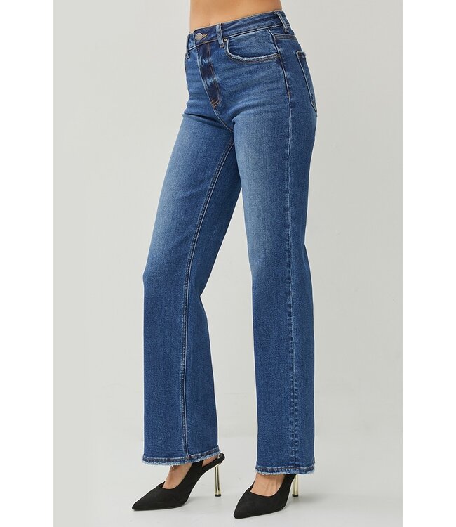 Dark High Rise Straight Jeans RDP5542