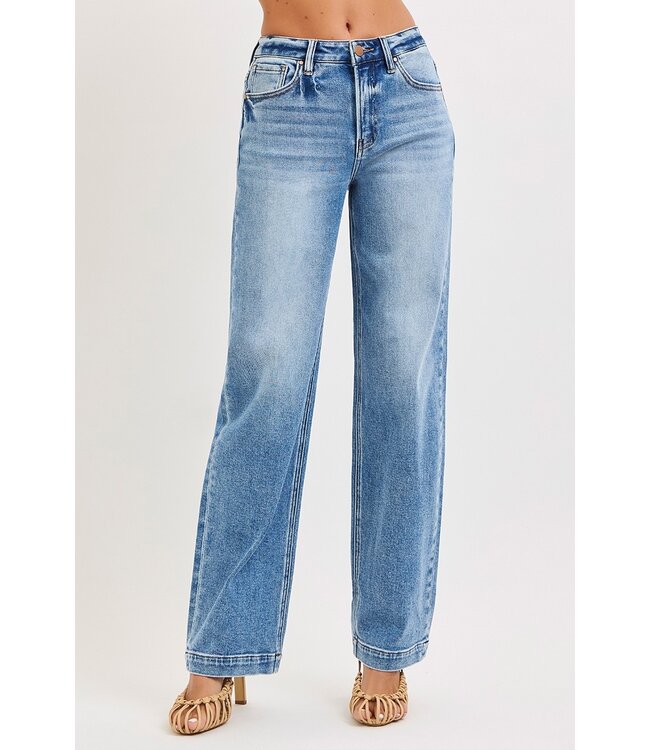 High Rise Wide Baggy Jeans PW21524
