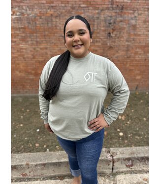Diamond T Outfitters Diamond T Supply Long Sleeve Tee Sandstone 112337