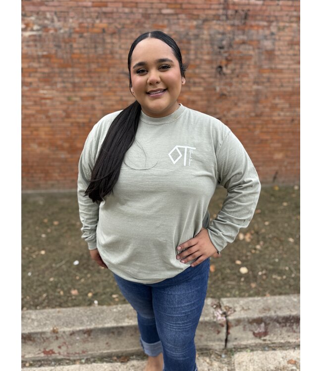 Diamond T Supply Long Sleeve Tee Sandstone 112337