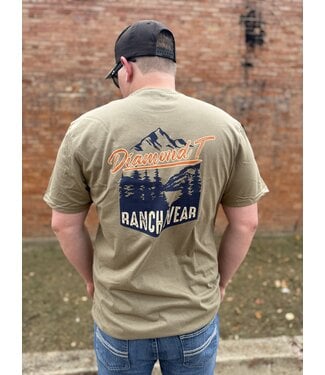 Diamond T Outfitters DTO Mountains Short Sleeve Tee 111944