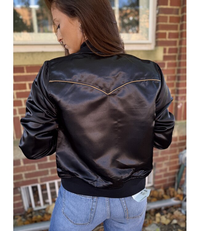 CWJ7517001 Bomber Jacket Black