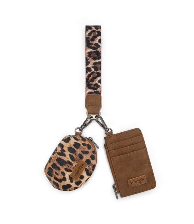 Wrangler Dual Pouch Wristlet WG296-W0051BR
