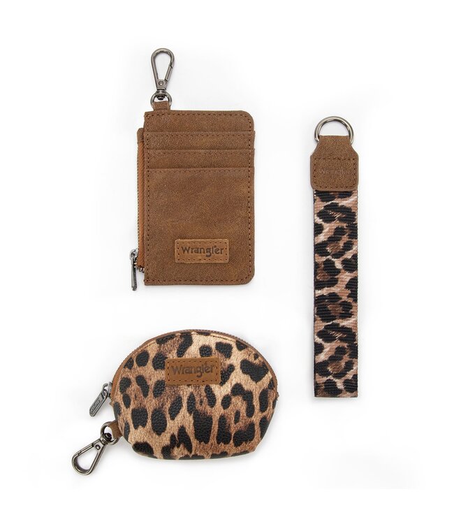 Wrangler Dual Pouch Wristlet WG296-W0051BR