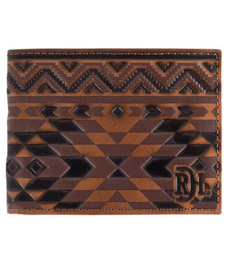 Red Dirt Hat Co RED DIRT HAT CO BIFOLD WALLET BROWN SOUTHWESTERN DESIGN