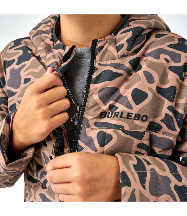 Youth Puffer Jacket Gauge Camo