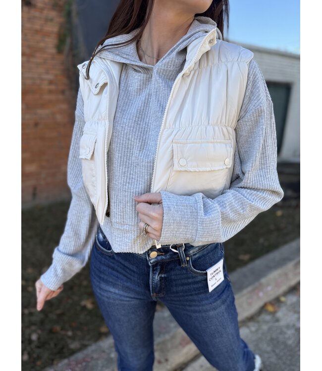 The Lindley Vest CR2355 Cream