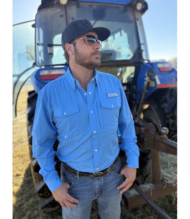 The Cutter Performance Shirt Sky Dust