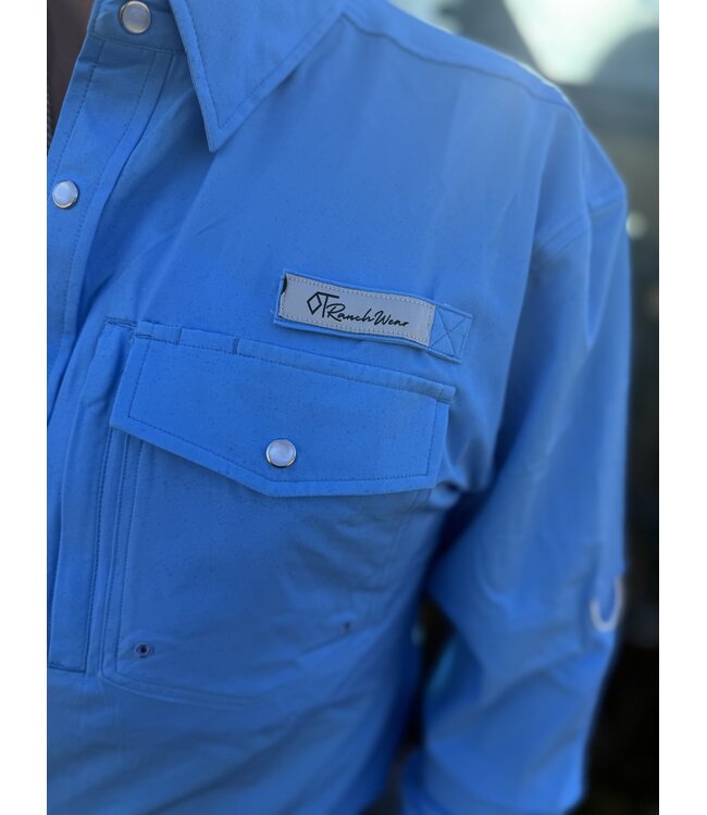 The Cutter Performance Shirt Sky Dust