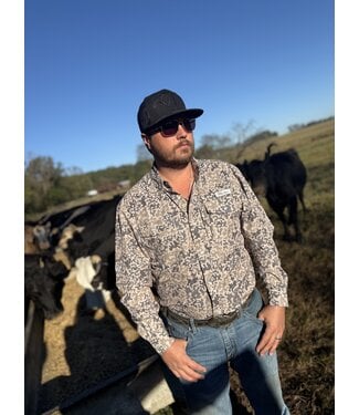 Diamond T Outfitters The Cutter Performance Shirt Long Sleeve Jig Camo