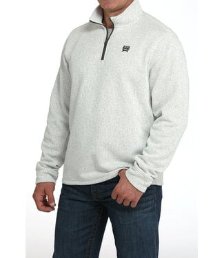 cinch MWK1080018 GRY 1/4 Zip Sweater