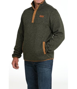 cinch MWK1534009 Olive Fleece Pullover