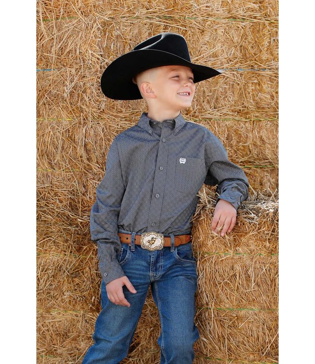 MTW7060394 Boys LS Grey