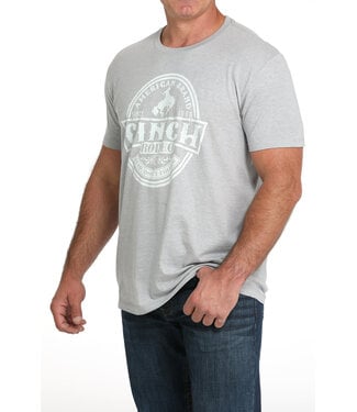 cinch MTT1690698 Mens SS Tee Grey