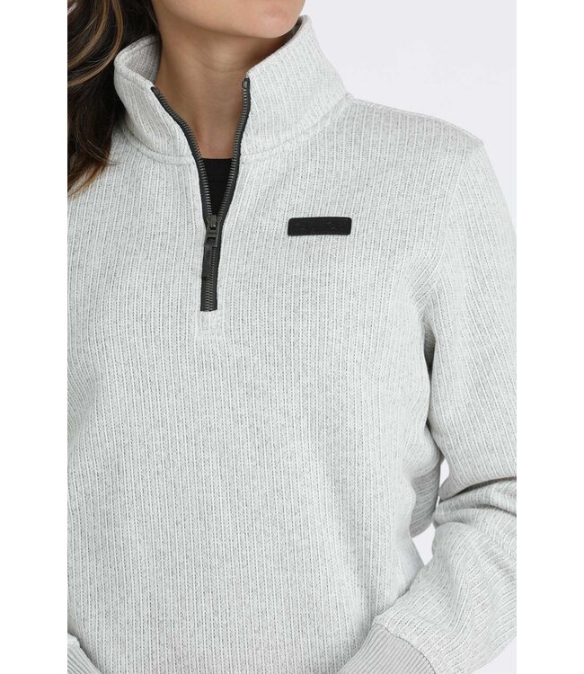 MAK9822003 Grey 1/4 Zip Fleece