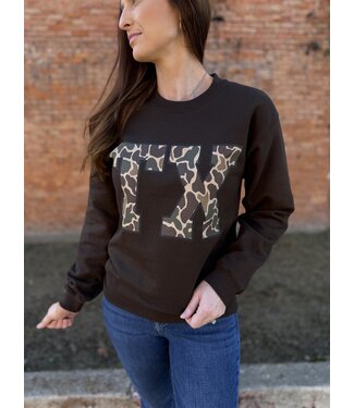 birdie TX Duck Camo Crewneck