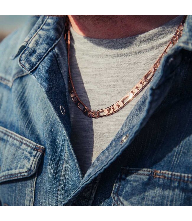 NC6286 Figaro  Rope Chain