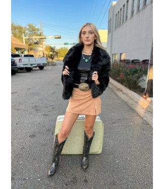 The Genovia Fur Coat 80168JN