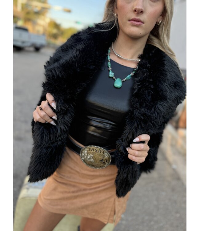 The Genovia Fur Coat 80168JN