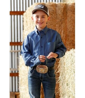 cinch MTW7060398 Boys LS Royal Blue